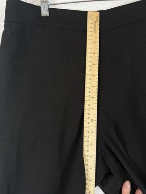 Max Studio Wide Leg Pants XL Black Pull On Womens
