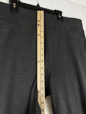 Seven 7 Pull On Leggings XXL Gray Seven7 For All Mankind Womens Knit