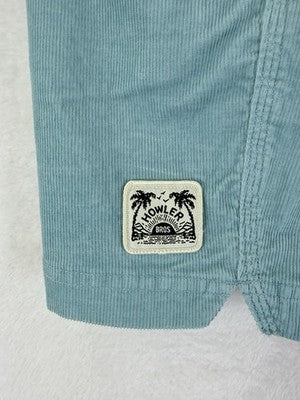 Howler Brother Shorts 30 Pressure Drop Cord 7” Mens Bros New NWT Turquoise Blue