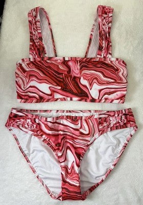 Venus Bikini Set 6 Top Bottom Red Womens 2 Piece Swim Swimwear Swimsuit New