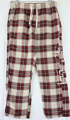 American Eagle Flannel Pajama Pants Small Mens Lounge Pants Red Plaid PJ Sleep