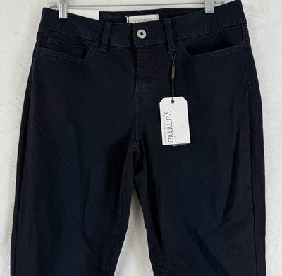 Yummie By Heather Thomson Pants 31 Super Skinny Nightfall Blue Womens New NWT