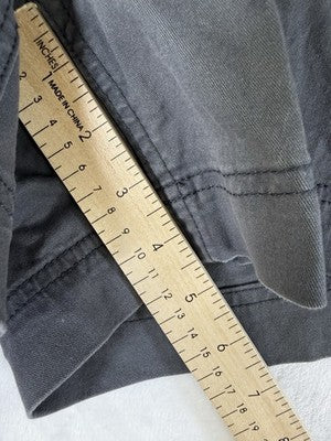 Old Navy OG Chino Shorts Large Womens Gray High Rise 4.5”