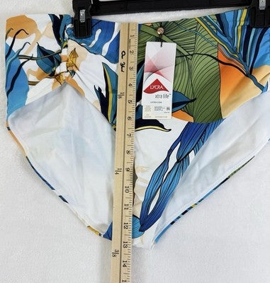 Calia Swim Bottom XXL Adjustable Tie Front Womens Tankini Bikini Swimwear New