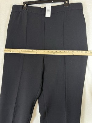 Ann Taylor Pants XL The Easy Ankle Black Pull On Womens New NWT