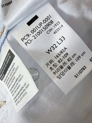 Levis Cinch Baggy Jeans 32 Womens Blue High Rise 32x33 Levi’s New *FlawRead