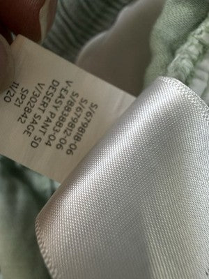 Gap Easy Pants Medium Womens Safe Green Lightweight Cotton Pull On