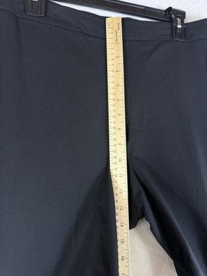 Talbots Chatham Ankle Pants 16 Petite Curvy Women 16P Black