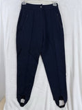 Jodhpur Breeches 10 Womens Navy Blue Equestrian Horse Riding Pants Wool Blend