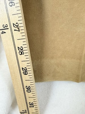 Coldwater Creek Dress Pants 18 Women Microfiber Tan Beige Soft High Rise NWT New