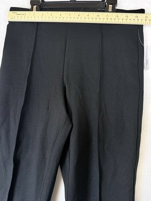 Gap High Rise Double Knit Crop Kick Pants Medium Petite Womens Black New NWT