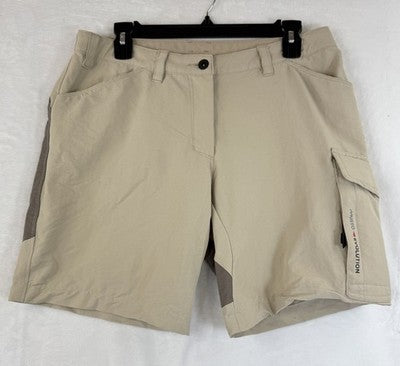 Musto Sailing Shorts US 8 Womens Deck Stretch Beige Tan Fast Dry