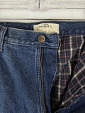 LL Bean Double L Jeans 38x30 Flannel Lined Mens Denim Comfort Waist
