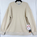 Obermeyer Explorer Tech Crew Mens Medium Sweatshirt Pullover Cement New NWT