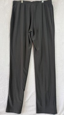 Clara Sun Woo Signature Pants XL Gray Pull On Straight Leg Sunwoo Womens