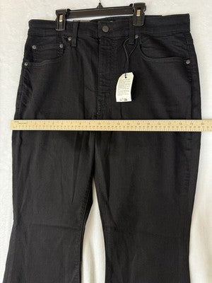 Levis 726 Flare Jeans 33 Women 33x34 Black Mid Rise Levi’s New NWT