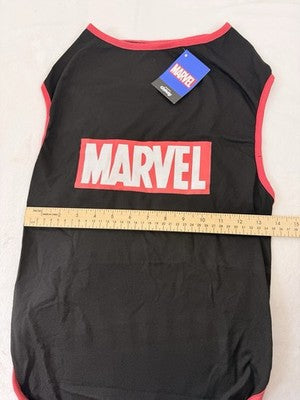 Marvel Dog T Shirt XXL Black Red Logo New NWT