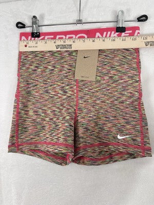 Nike Pro Fit Shorts Womens Small Dri Fit Pink 3” Tight Fit NWT