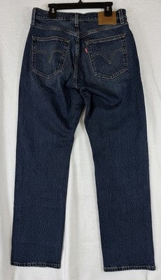 Levis 501 Curve Jeans 29 Womens Blue 29x30 Button Fly Mid Rise Levi’s