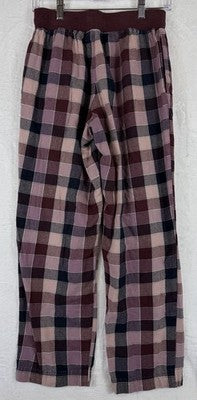 LL Bean XS Pajama Pants Womens Purple Plaid Flannel
