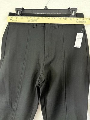 Gap Ponte Skinny Pants 6 Womens Black Double Knit Front Seam New NWT