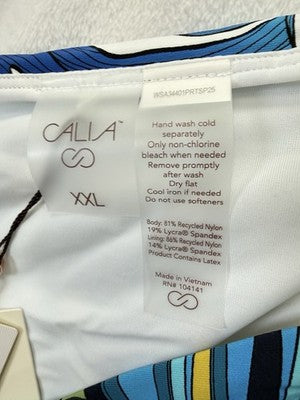 Calia Swim Bottom XXL Adjustable Tie Front Womens Tankini Bikini Swimwear New