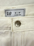 Gap Denim Shorts 30 10 Petite Off White Cut Off Jean Women