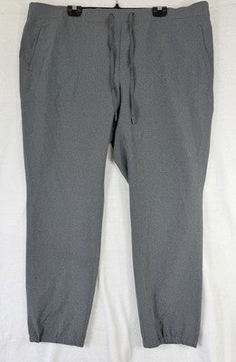 Eddie Bauer Womens Pants 2XL Departure Stretch Mid Rise Joggers Gray Pull On