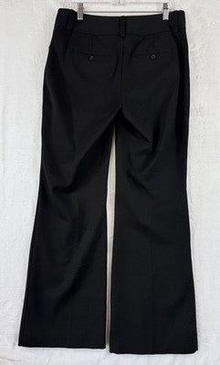 Inc International Concepts Dress Pants 8 Black Ponte Knit Bootcut Womens