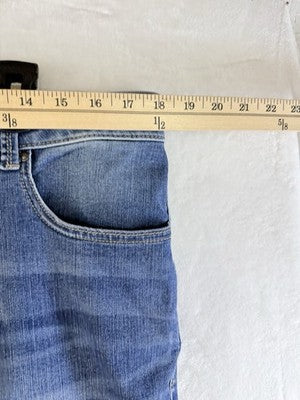 Maurices Jeans 16 Short Everflex High Rise Blue Skinny Womens Denim Shaping
