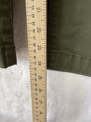 Gap High Rise Stride Ankle Pants 6 Petite Womens 6P Green