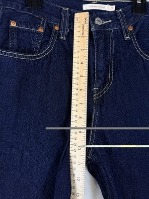Levis Low Pro Straight Jeans Womens 26 Dark Blue Rinse Levi’s