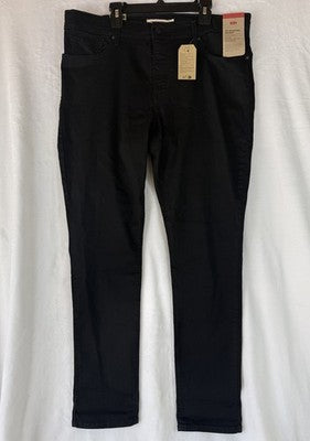 Levis 311 Shaping Skinny Jeans 32 Womens Black 32x30 New NWT