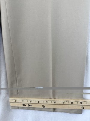 Brooks Brothers Caroline Fit Pants 4 Petite Beige Wool Straight Leg *FlawRead