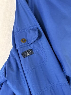 Lauren Ralph Lauren Jacket Women XL Blue Windbreaker