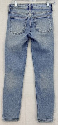 Gap Universal Skinny Jeans 26 Short 2 Light Blue Womens