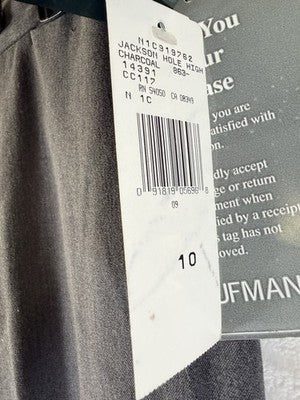 Lauren Ralph Lauren Dress Pants 10 Gray Womens Jackson Hole High Rise New NWT