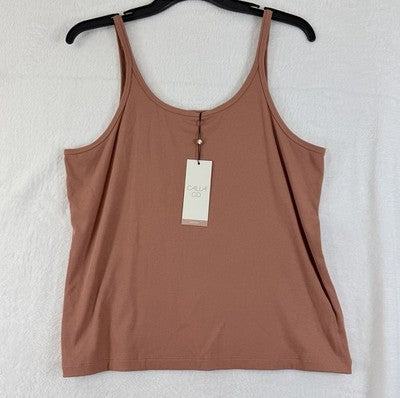 Calia Tank Top XL Rib Knit Modal Stretch Womens Workout Tops New NWT