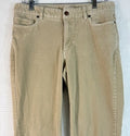 LL Bean Corduroy Pants Womens 8 Favorite Fit Beige Tan Straight Leg