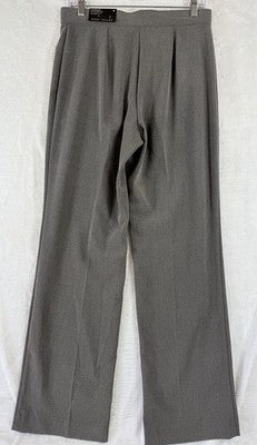 Napa Valley Dress Pants 8 Women Gray Comfort Waist Slimming Straight Leg New NWT
