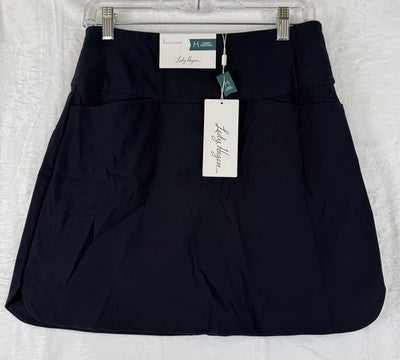 Lady Hagen Golf Skort Small Navy Blue Pockets Tummy Control Slimming Womens NEW