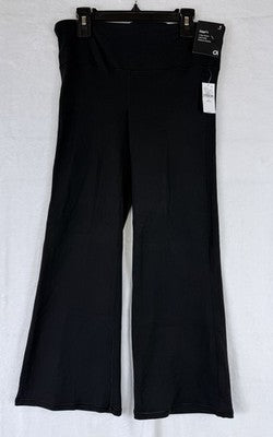Gap Fit Small Petite Smooth High Rise Crop Flare Leggings Black Women New NWT