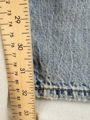 Levis Baggy Dad Jeans 29x34 Womens Mid Rise Straight Leg Light Blue New NWT