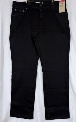 Levis 724 High Rise Slim Straight 18W Womens Black Plus Size Levi’s New NWT