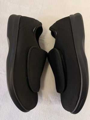 Propet Cush'N Foot 12 XX Extra Wide 5E Mens Black Orthopedic Stretchable Black