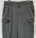 LL Bean Tropic Weight Cargo Pants 33x29 Gray Classic Fit *FlawRead