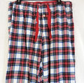 J Crew Flannel Pajama Pants Large Red Plaid Womens PJ Sleep