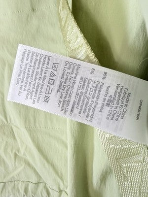 Madewell Jacket Small Women Hiking Crop Lightweight Light Green Hooded New NWT