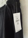 Gap Wide Leg Sweatpants XXL Tall Womens Black French Terry Rolled Hem NWT New