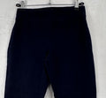 Talbots Skinny Ankle Pants 4 Ponte Knit Pull On Stretch Navy Blue Womens